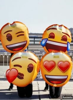 Disfraz De Emoji Sonriente Con Lágrimas -FUNIDELIA Ventas disfraz de emoji sonriente con lagrimas 3