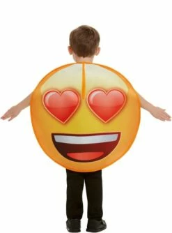 Disfraz De Emoji Sonriente Con Ojos De Corazón Infantil -FUNIDELIA Ventas disfraz de emoji sonriente con ojos de corazon infantil 4