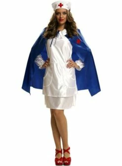 Disfraz De Enfermera Vintage Para Mujer