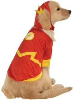 Disfraz De Flash DC Comics Para Perro