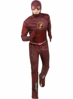 Disfraz De Flash Deluxe Para Hombre - The Flash -FUNIDELIA Ventas disfraz de flash deluxe para hombre the flash 2