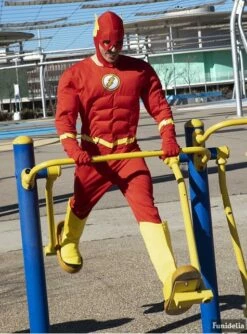 Disfraz De Flash Talla Grande -FUNIDELIA Ventas disfraz de flash talla grande 3
