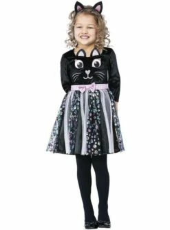 Disfraz De Gata Adorable Para Niña