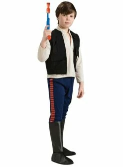 Disfraz De Han Solo Deluxe Para Niño