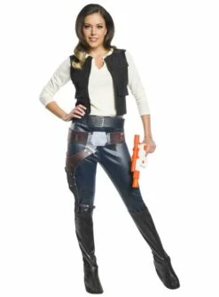 Disfraz De Han Solo Para Mujer - Star Wars