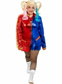 Disfraz De Harley Quinn Talla Grande - Escuadrón Suicida -FUNIDELIA Ventas disfraz de harley quinn escuadron suicida talla grande 7