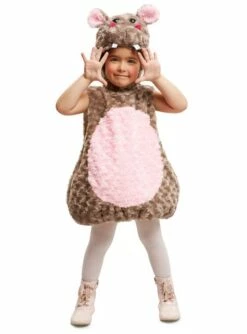 Disfraz De Hipopótamo De Peluche Infantil