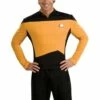 Disfraz De Jefe De Operaciones Dorado Star Trek La Nueva Generación Para Hombre -FUNIDELIA Ventas disfraz de jefe de operaciones dorado star trek la nueva generacion para hombre