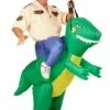 Disfraz Hinchable De Jinete De Dinosaurio Para Adulto -FUNIDELIA Ventas disfraz de jinete de dinosaurio para adulto