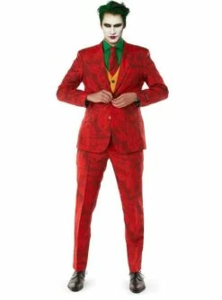 Disfraz De Joker Rojo - Suitmeister