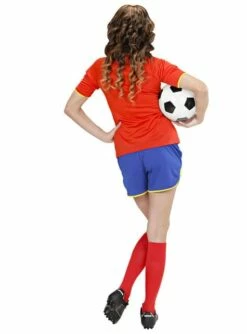 Disfraz De Jugadora De Fútbol Español Para Mujer -FUNIDELIA Ventas disfraz de jugadora de futbol espanol para mujer 4