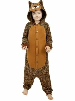 Disfraz De Leopardo Onesie Para Niños