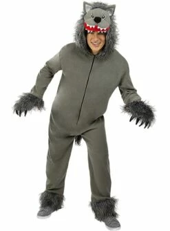 Disfraz De Lobo Gris