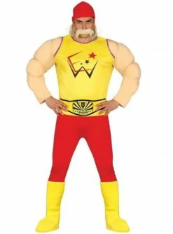 Disfraz De Luchador Hogan Para Hombre