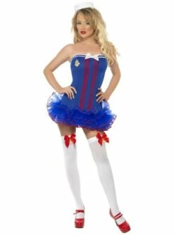 Disfraz De Marinera Con Tutú Sexy