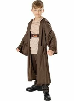 DIsfraz De Obi Wan Kenobi Deluxe Para Niño - Star Wars