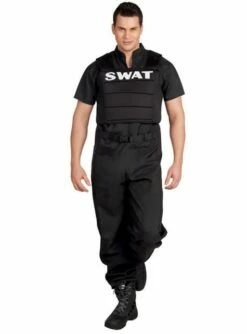 Disfraz De Oficial SWAT Para Hombre