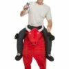 Disfraz A Hombros De Toro Rojo -FUNIDELIA Ventas disfraz de ojo con el toro ride on para adulto