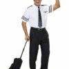 Disfraz De Piloto Viajero Para Hombre -FUNIDELIA Ventas disfraz de piloto viajero para hombre
