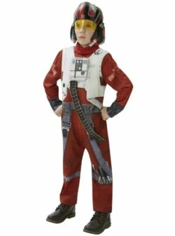 Disfraz De Piloto X-Wing Star Wars Episodio 7 Deluxe Para Niño