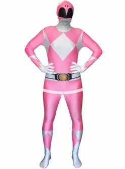 Disfraz De Power Ranger Rosa Morphsuit