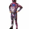 Disfraz De Power Ranger Rosa Para Niña - Power Rangers Movie
