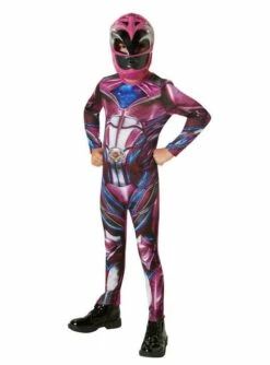 Disfraz De Power Ranger Rosa Para Niña - Power Rangers Movie