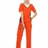 Disfraz De Presidiario Naranja Para Mujer -FUNIDELIA Ventas disfraz de presidiario naranja para mujer