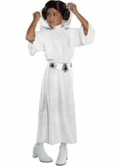 Disfraz De Princesa Leia Deluxe Para Niña