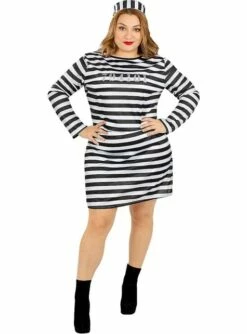 Disfraz De Prisionera Talla Grande