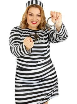 Disfraz De Prisionera Talla Grande -FUNIDELIA Ventas disfraz de prisionero talla grande 4
