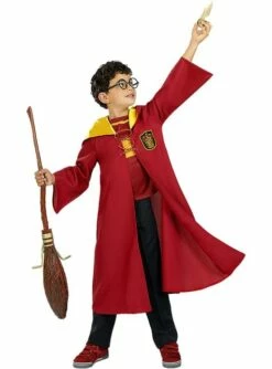 Disfraz De Quidditch Gryffindor Para Niños - Harry Potter