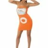 Disfraz De Reproductor De Música Naranja Para Mujer -FUNIDELIA Ventas disfraz de reproductor de musica naranja para mujer