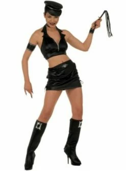 Disfraz De Señorita De Cuero Para Mujer