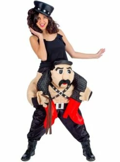 Disfraz A Hombros De Stripper Sado Para Mujer