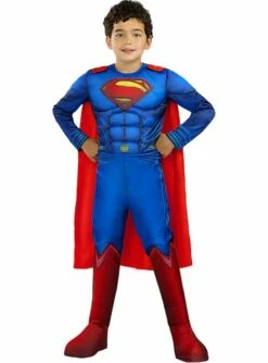 Disfraz De Superman Deluxe Para Niño - La Liga De La Justicia -FUNIDELIA Ventas disfraz de superman deluxe para nino la liga de la justicia 2