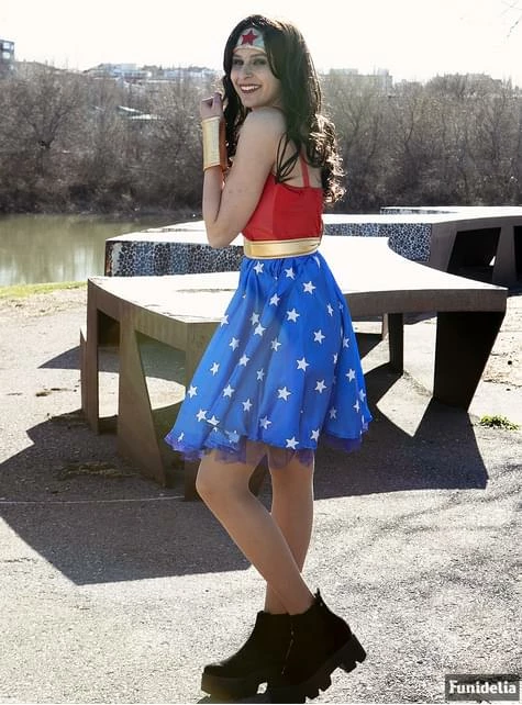 Disfraz De Wonder Woman Clásico 4 Disfraz De Wonder Woman Clásico - Imagen 2