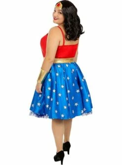 Disfraz De Wonder Woman Clásico Talla Grande -FUNIDELIA Ventas disfraz de wonder woman clasico talla grande 2