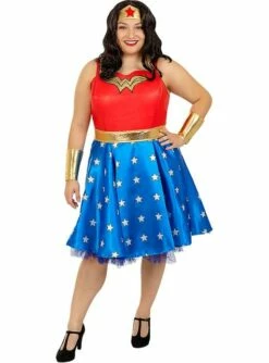 Disfraz De Wonder Woman Clásico Talla Grande