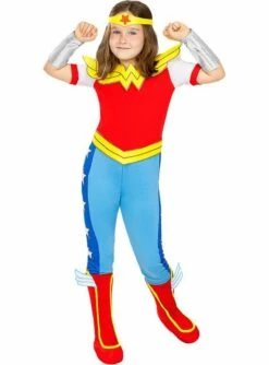 Disfraz De Wonder Woman DC Super Hero Girls Para Niña -FUNIDELIA Ventas disfraz de wonder woman dc super hero girls para nina 1 4