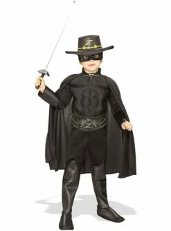 Disfraz Del Zorro Deluxe Para Niño