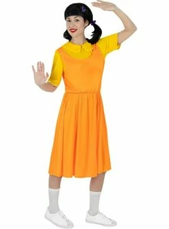 Disfraz Muñeca El Juego Del Calamar -Oficial Netflix -FUNIDELIA Ventas disfraz muneca el juego del calamar oficial netflix 4