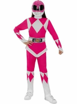 Disfraz Power Ranger Rosa Para Niños