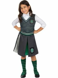 Falda De Slyhterin Para Niña - Harry Potter -FUNIDELIA Ventas falda de slyhterin para nina harry potter 5