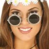 Gafas Hippies Con Brillantes Para Mujer