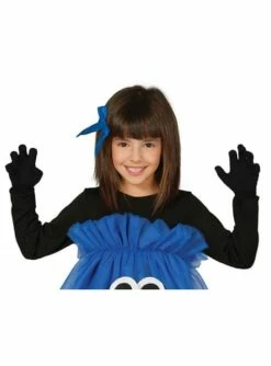 Guantes Infantiles Negros Para Niña