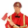 Hacha De Bombero Roja Para Adulto -FUNIDELIA Ventas hacha de bombero roja para adulto