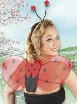 Kit Alas Y Diadema De Mariquita Para Mujer -FUNIDELIA Ventas kit alas y diadema de mariquita para mujer 2