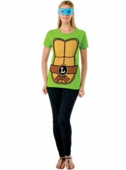 Kit De Tortuga Ninja Leonardo Para Mujer