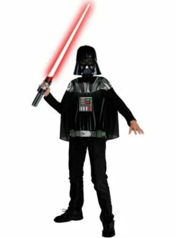 Kit Disfraz Darth Vader Para Niño